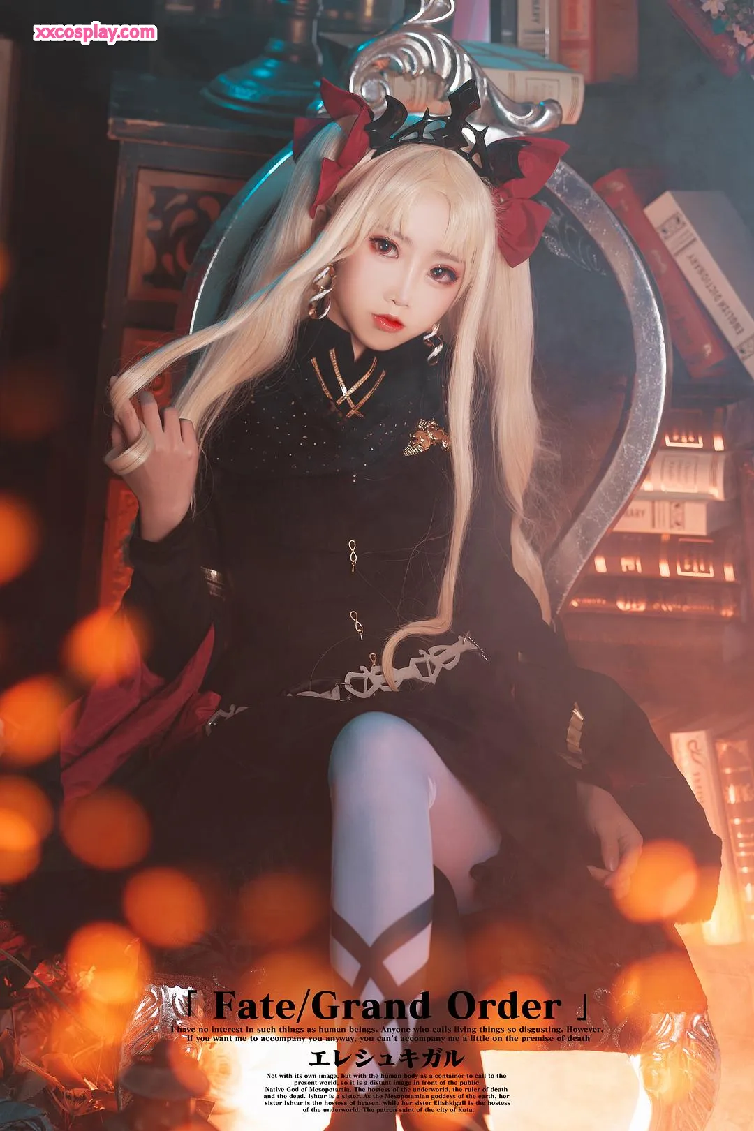 Mianbingxianer sebagai Ereshkigal - Fate/Grand Order